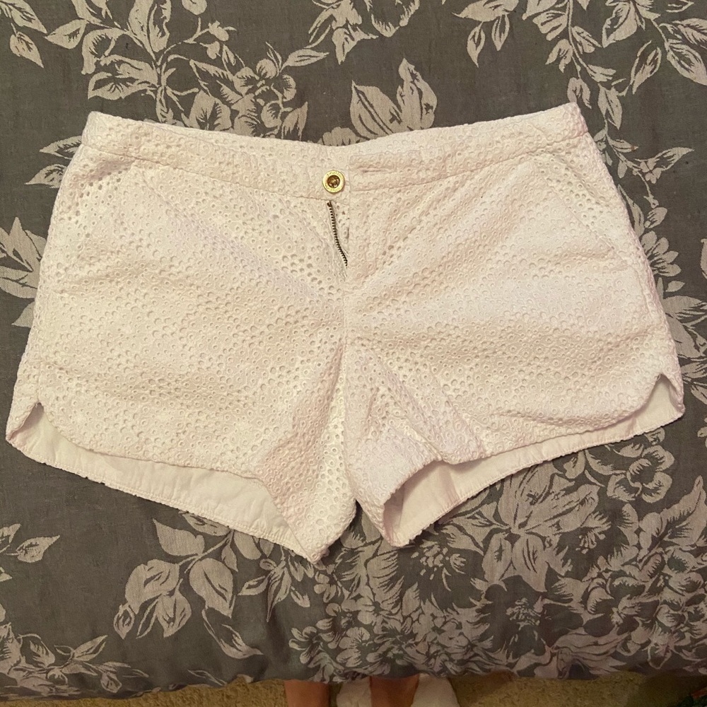 Lily Pulitzer Lace White shorts
